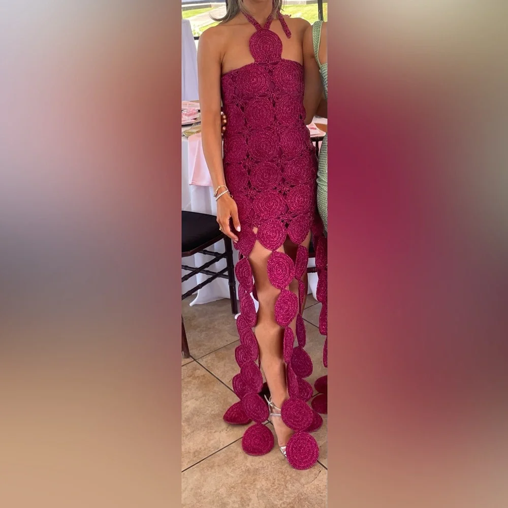 Simon Miller | Dresses | Simon Miller Beep Dress In Magenta | Poshmark
